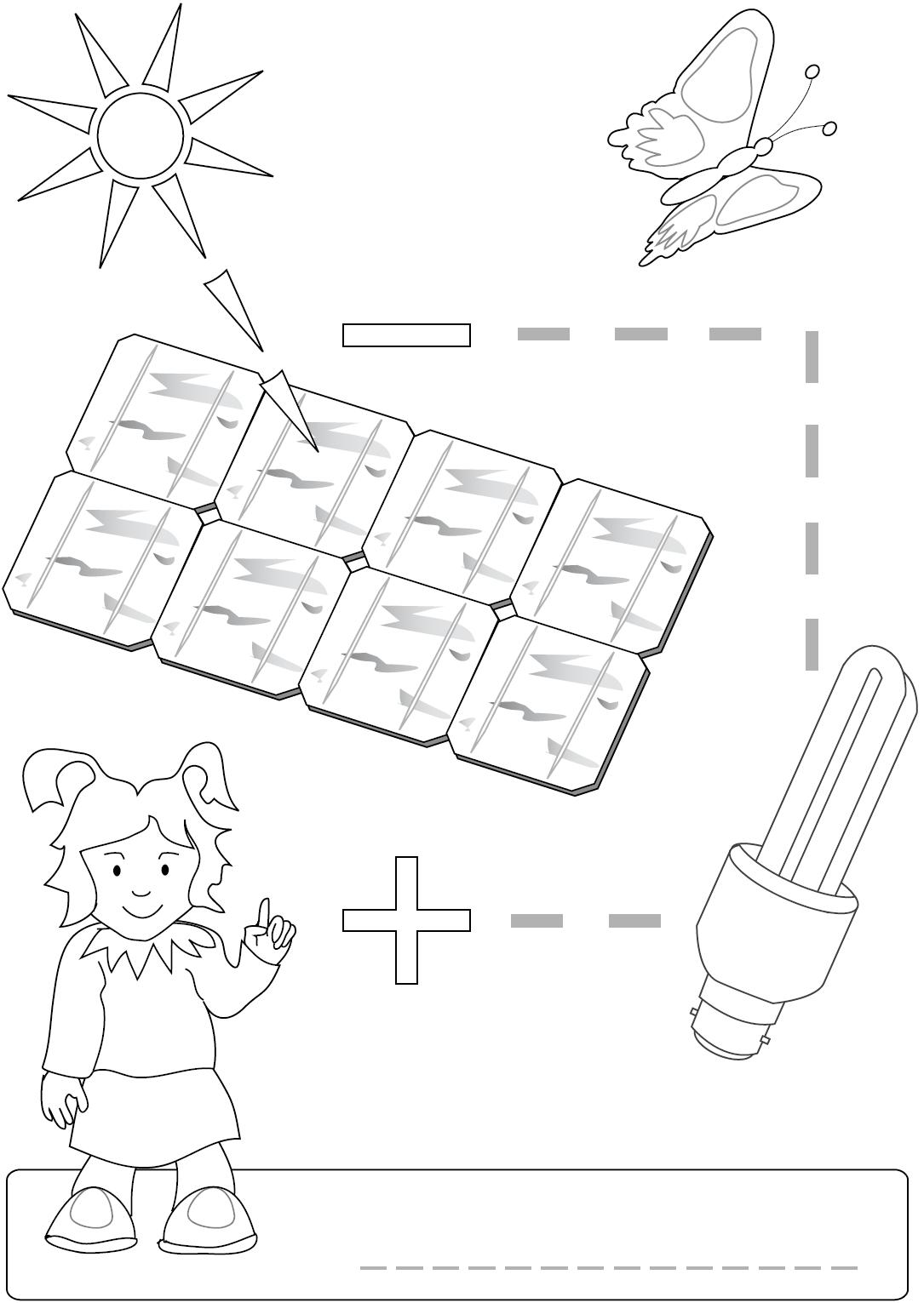 Energia, oszczędzanie, ekoźródła kolorowanki